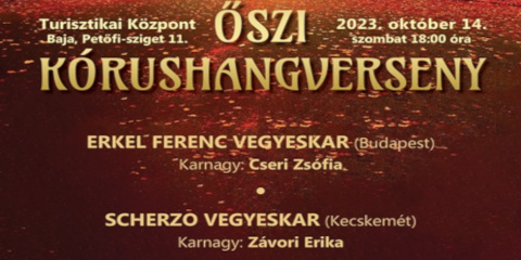 2023.10.14. Őszi hangverseny, Baja